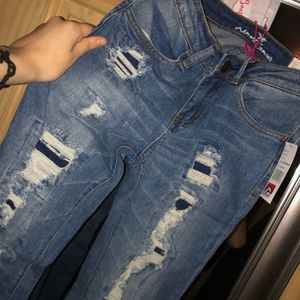 Ripper Almost Famous Mid Rise Boot Cut Jeans